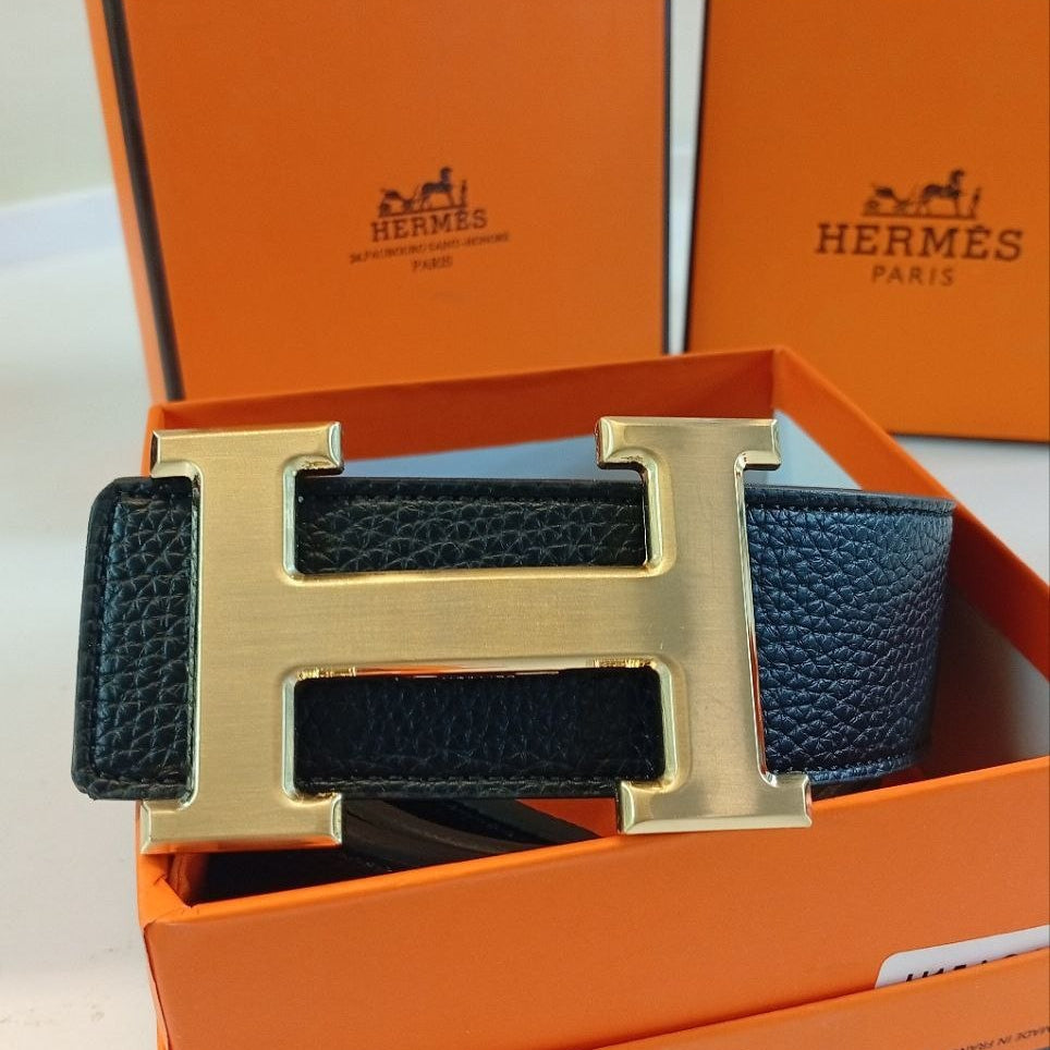 Hermès Mirror Double Face Leather Belt 👜✨
