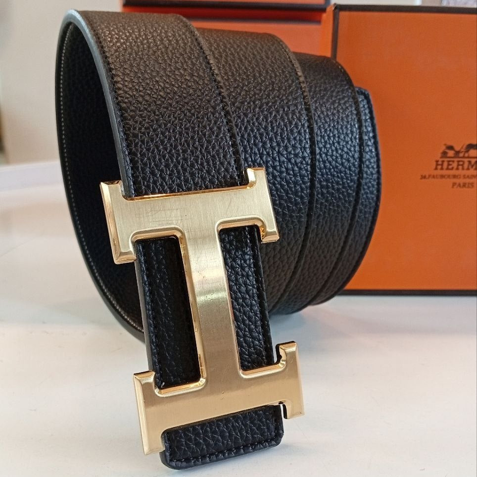 Hermès Mirror Double Face Leather Belt 👜✨