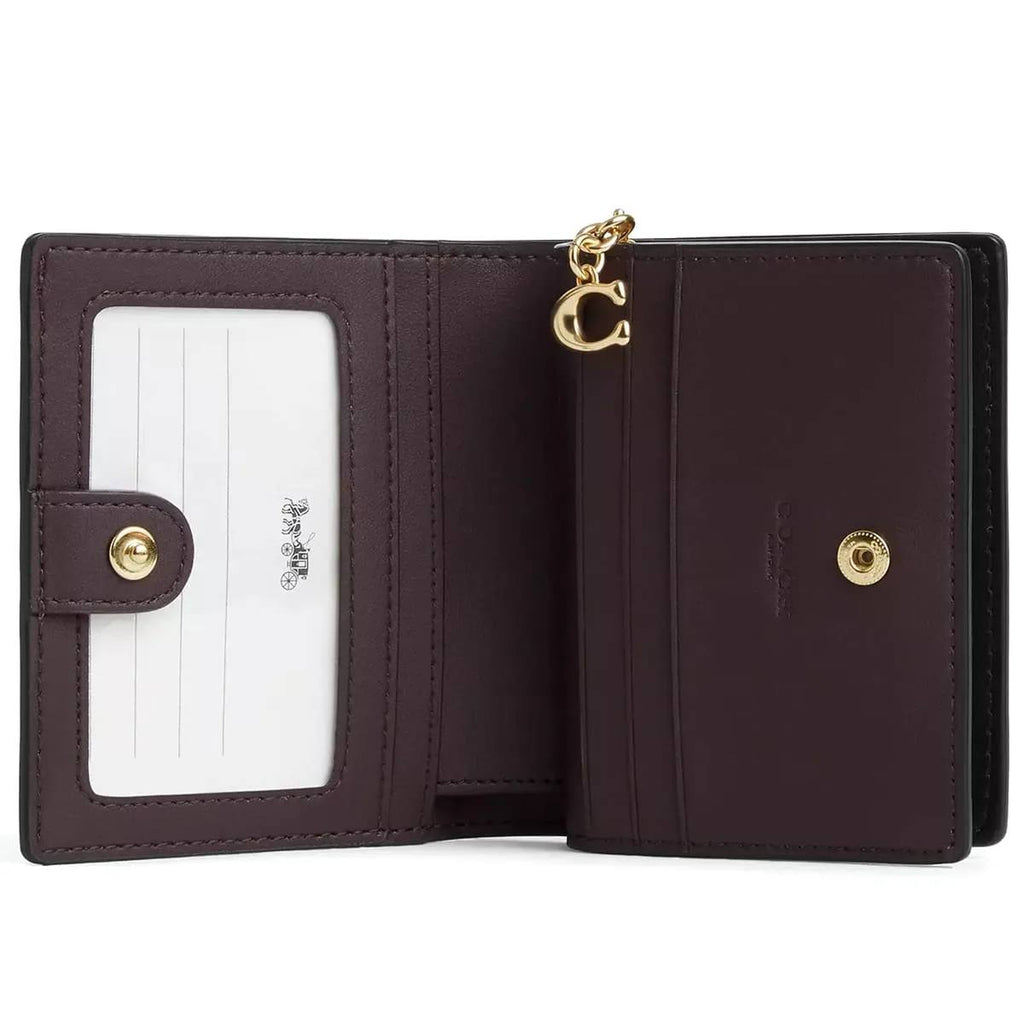 Coach Signature Snap Wallet in Khaki and Saddle ✨👜