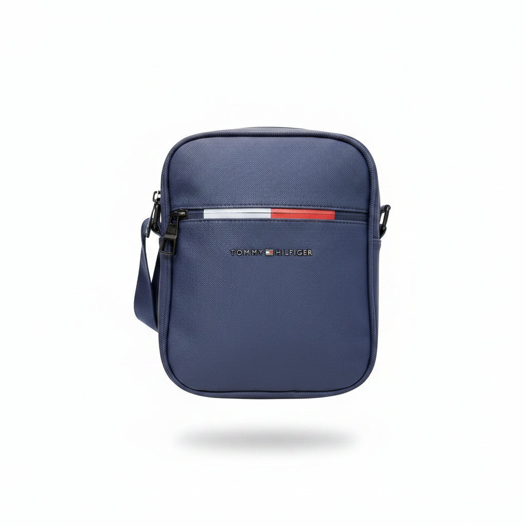 Tommy Hilfiger Signature Stripe Blue Crossbody Bag 👜🔵