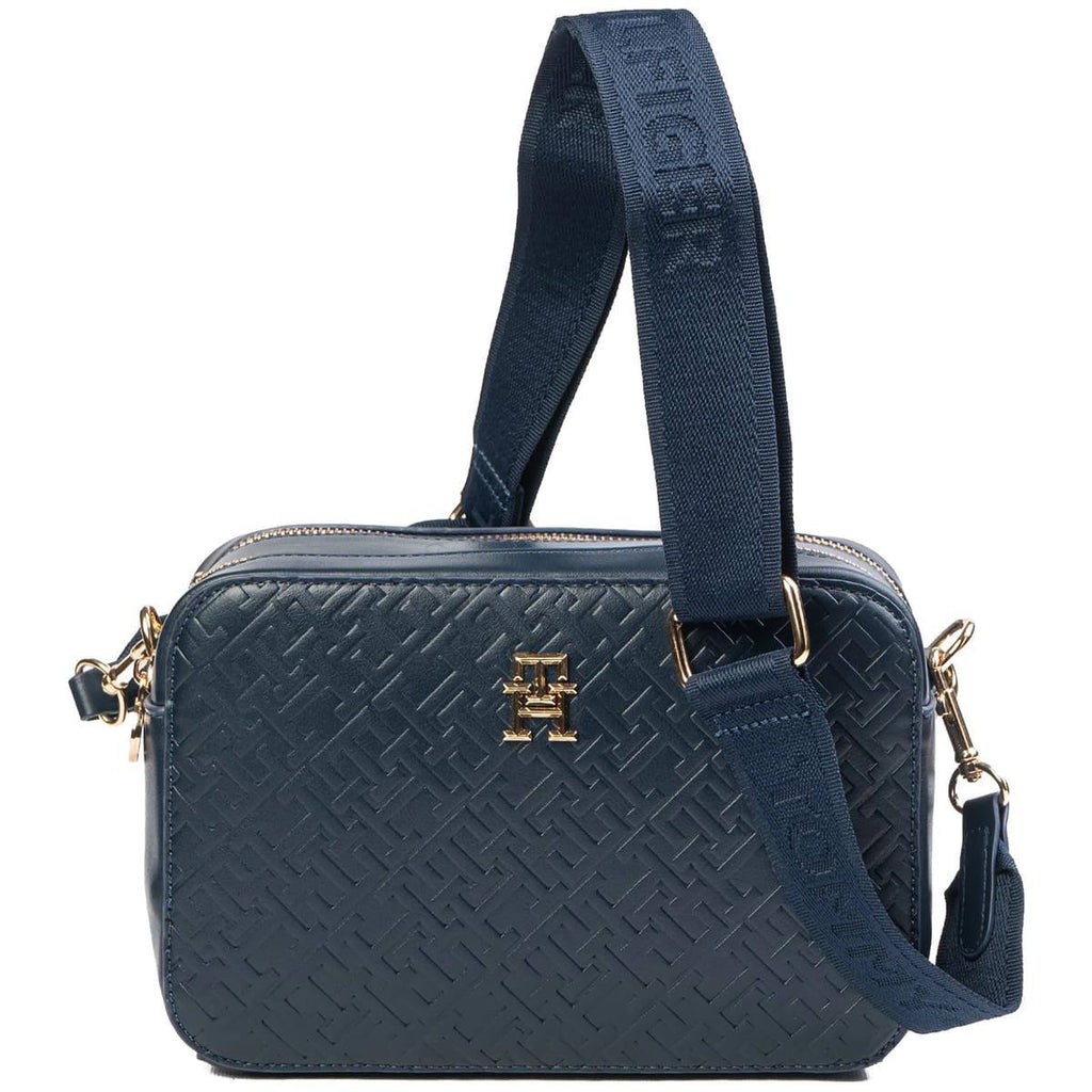 Tommy Hilfiger Monogram Crossbody Bag in Navy Blue 👜✨