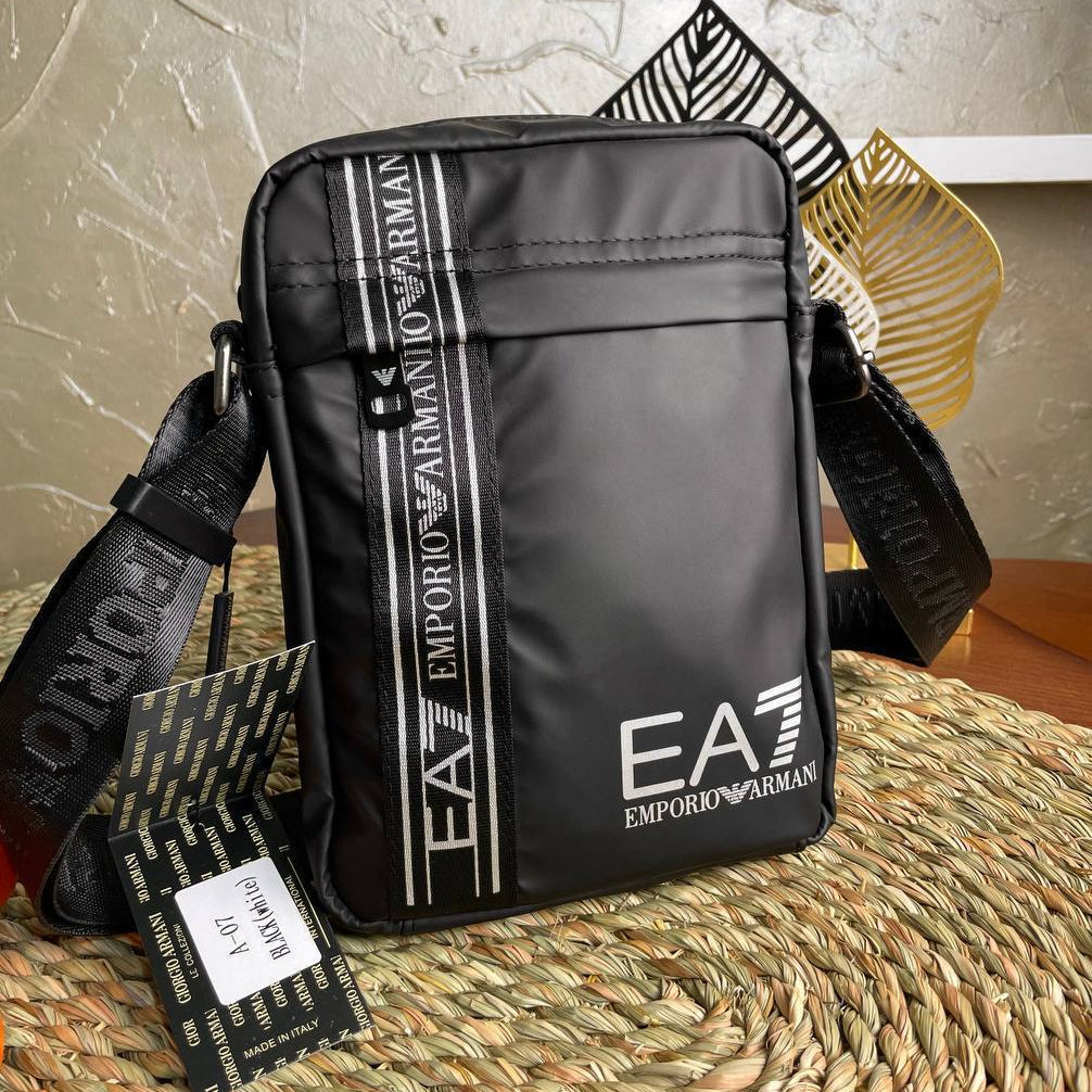 EA7 Emporio Armani Signature Logo Crossbody Bag