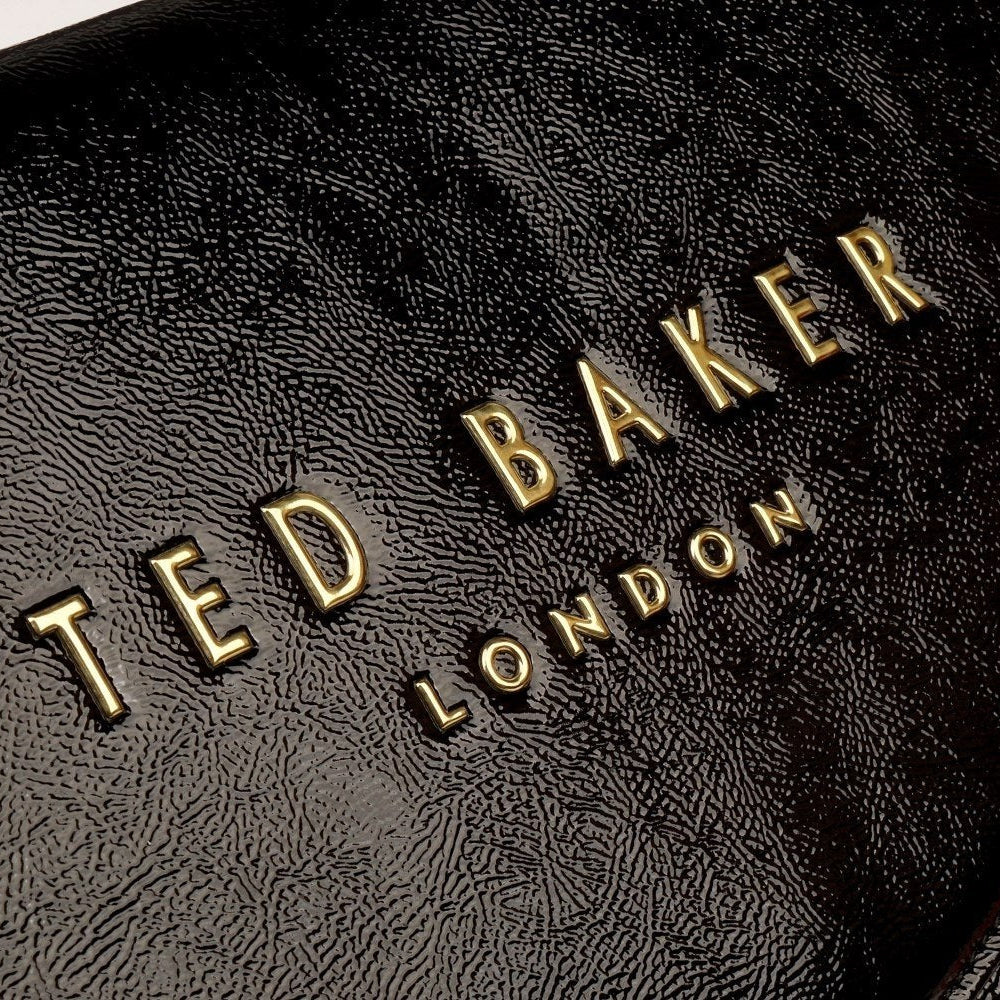 Ted Baker London Envelope Clutch in Polished Black