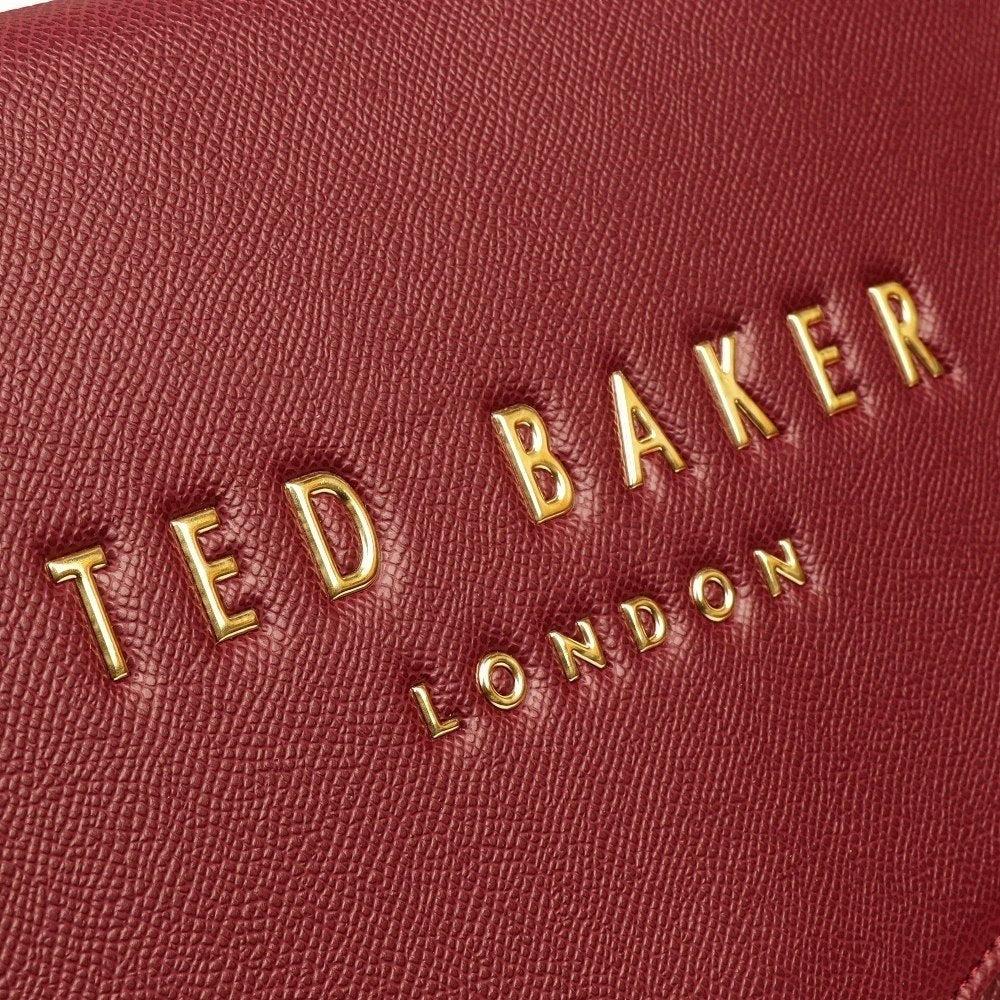 Ted Baker London Envelope Clutch in Polished Black