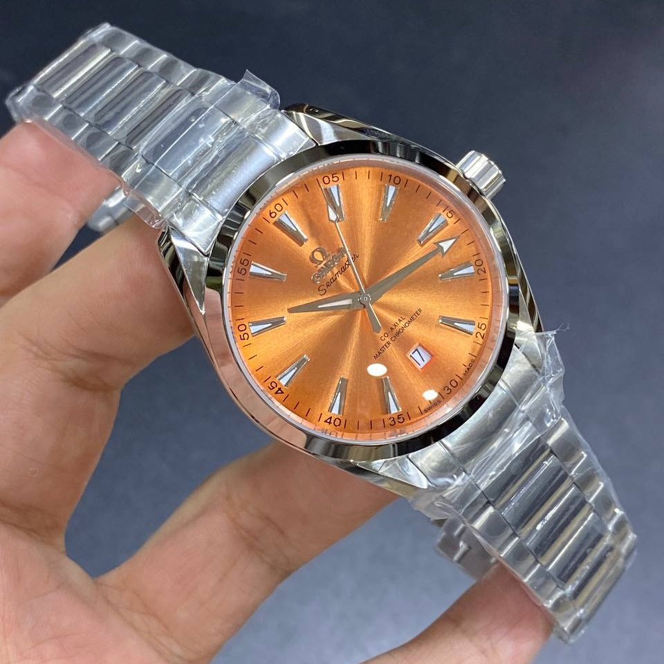 Omega Seamaster Co-Axial Master Chronometer Steel Teal Dial Watch