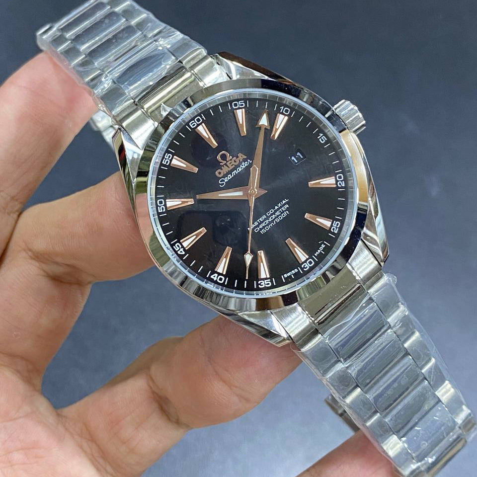 Omega Seamaster Co-Axial Master Chronometer Steel Teal Dial Watch