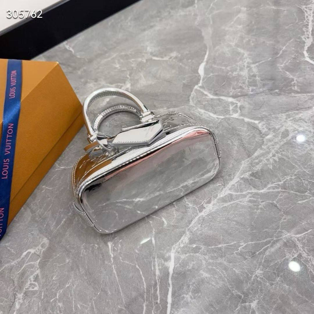 Louis Vuitton Metallic Gold Patent Alma Bag