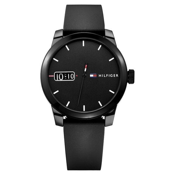 Tommy Hilfiger Signature Black Minimalist Analog Watch