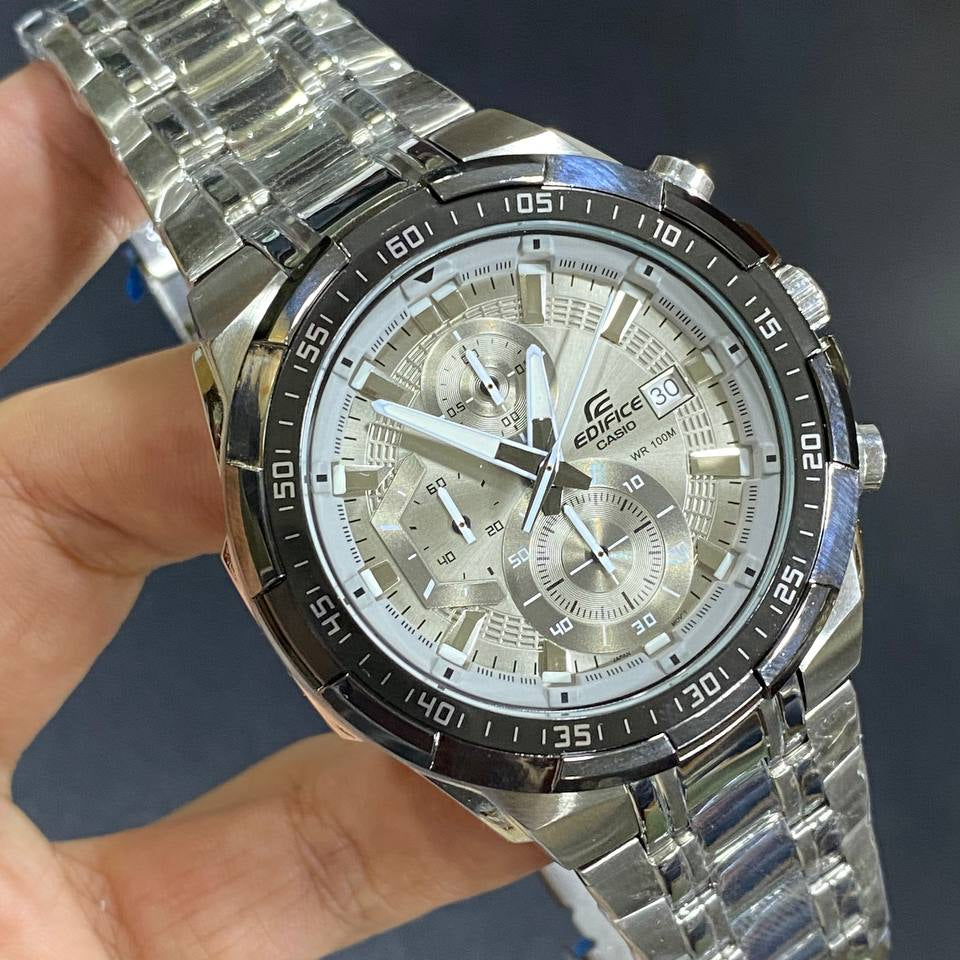 Casio Edifice Stainless Steel Chronograph Watch