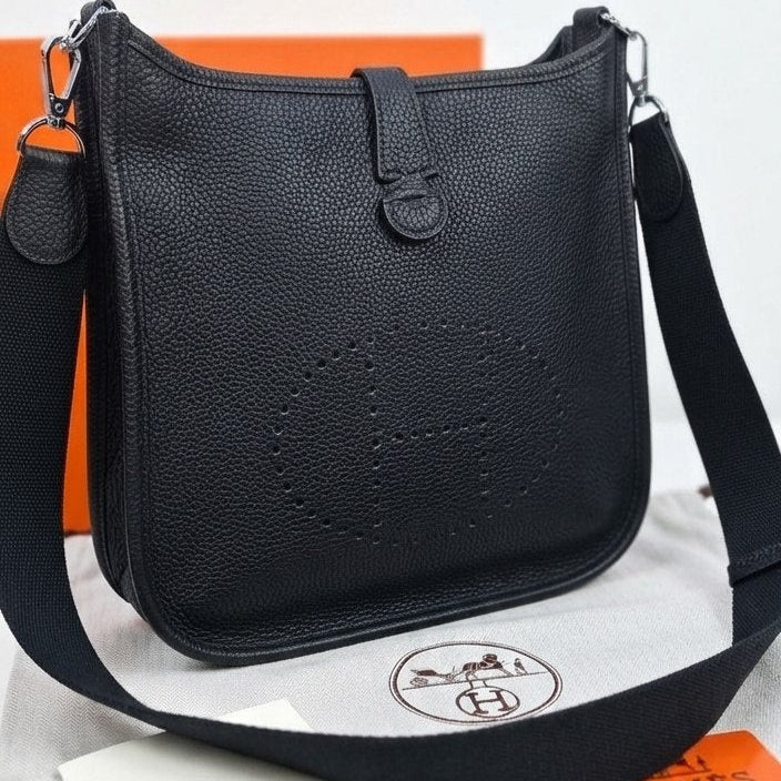 Hermes Perforated H Logo Shoulder Bag