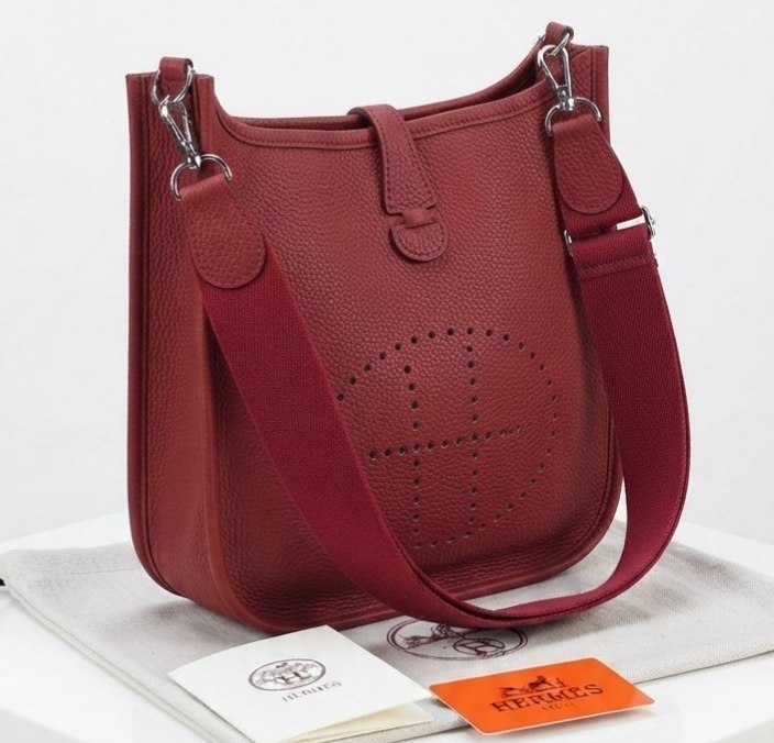 Hermes Perforated H Logo Shoulder Bag