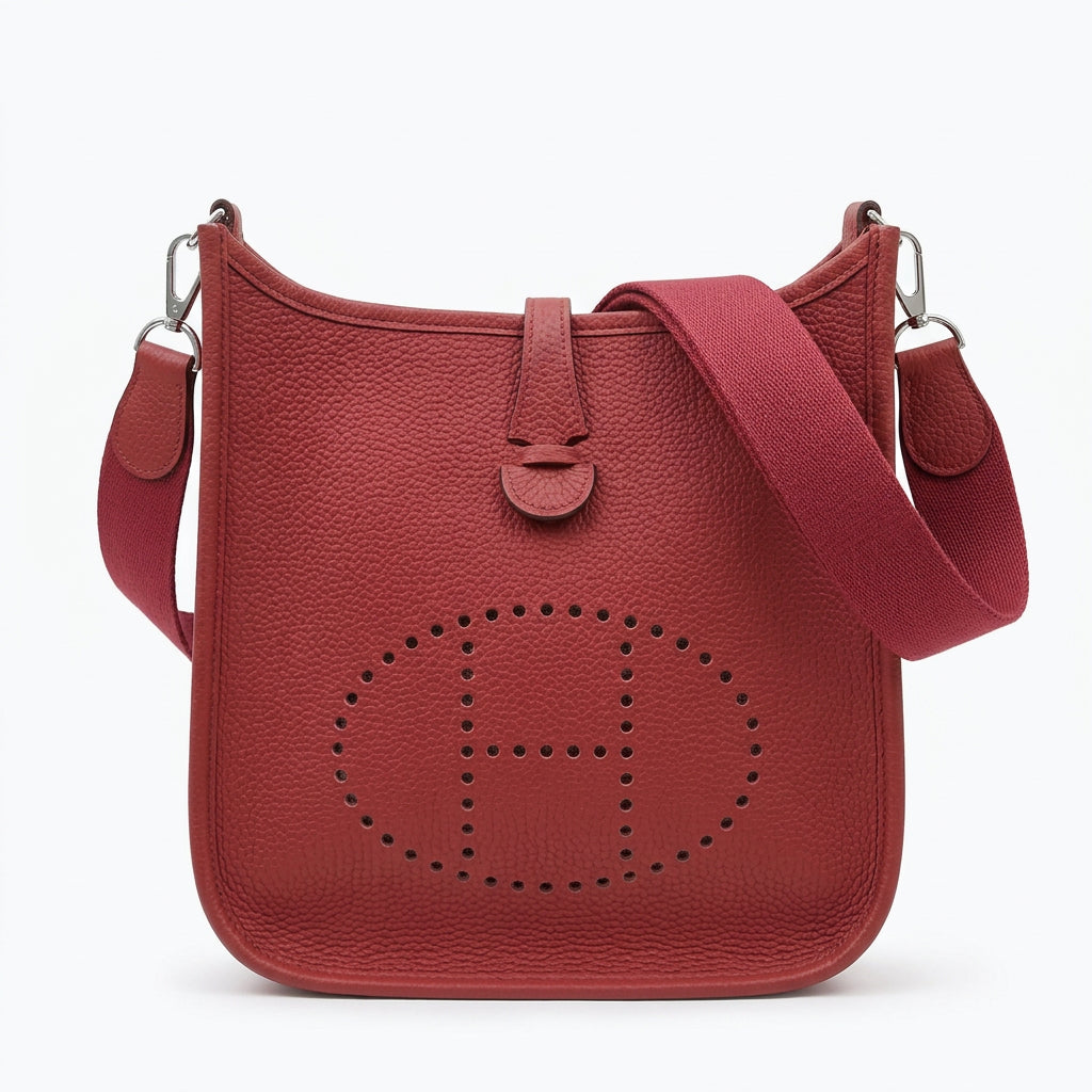 Hermes Perforated H Logo Shoulder Bag