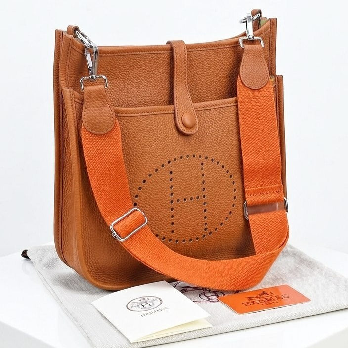 Hermes Perforated H Logo Shoulder Bag