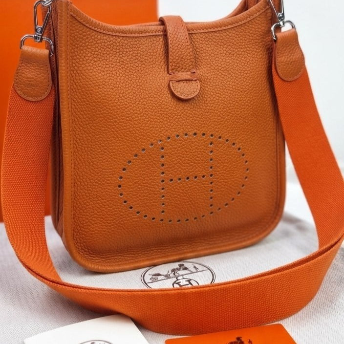 Hermes Perforated H Logo Shoulder Bag