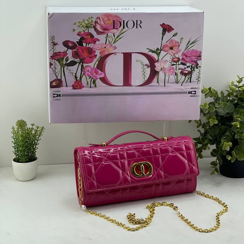 Dior Cannage Quilted Caro Top Handle Bag in Beige 👜✨🌸