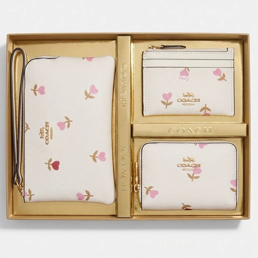 Coach White 3-Piece Bag Set 🤍👜✨