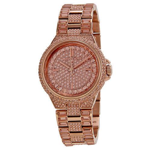 Michael Kors Rose Gold Pavé Watch 💖⌚✨