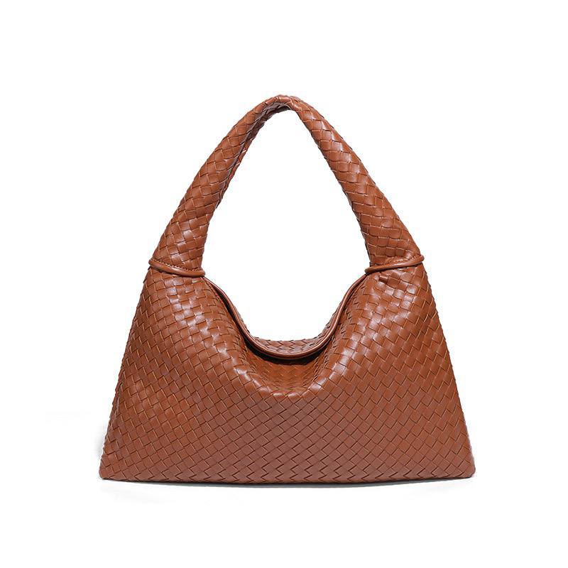 Bottega Style Woven Shoulder Bag in Black 👜✨