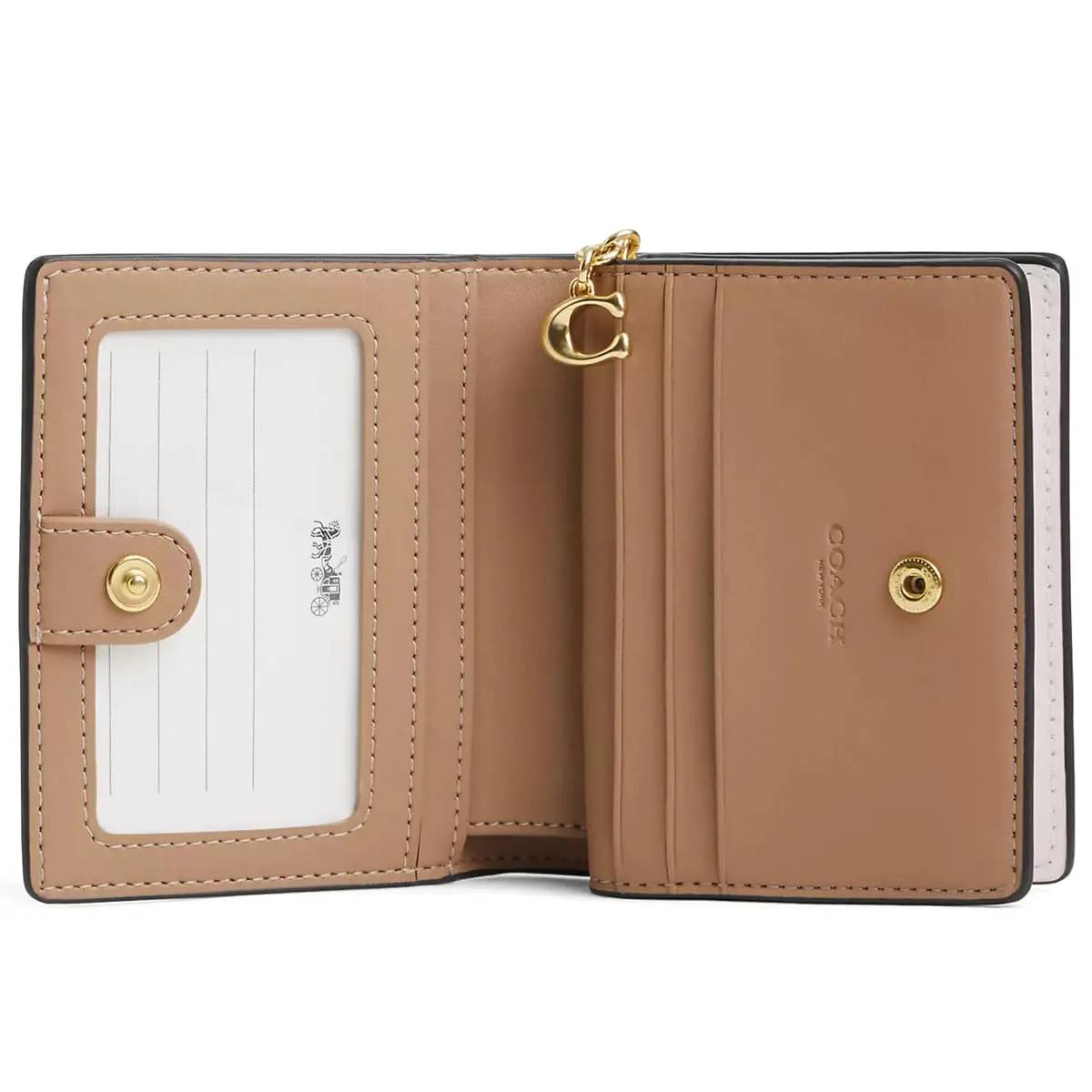 Coach Strawberry Print Signature Canvas Wallet 🍓✨