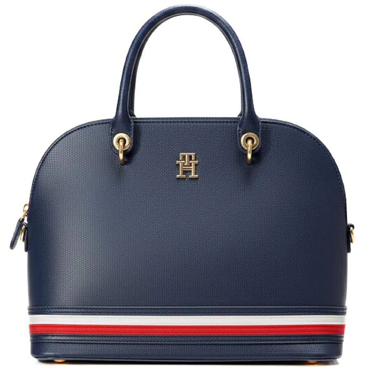 Tommy Hilfiger Signature Dome Satchel Bag 👜✨