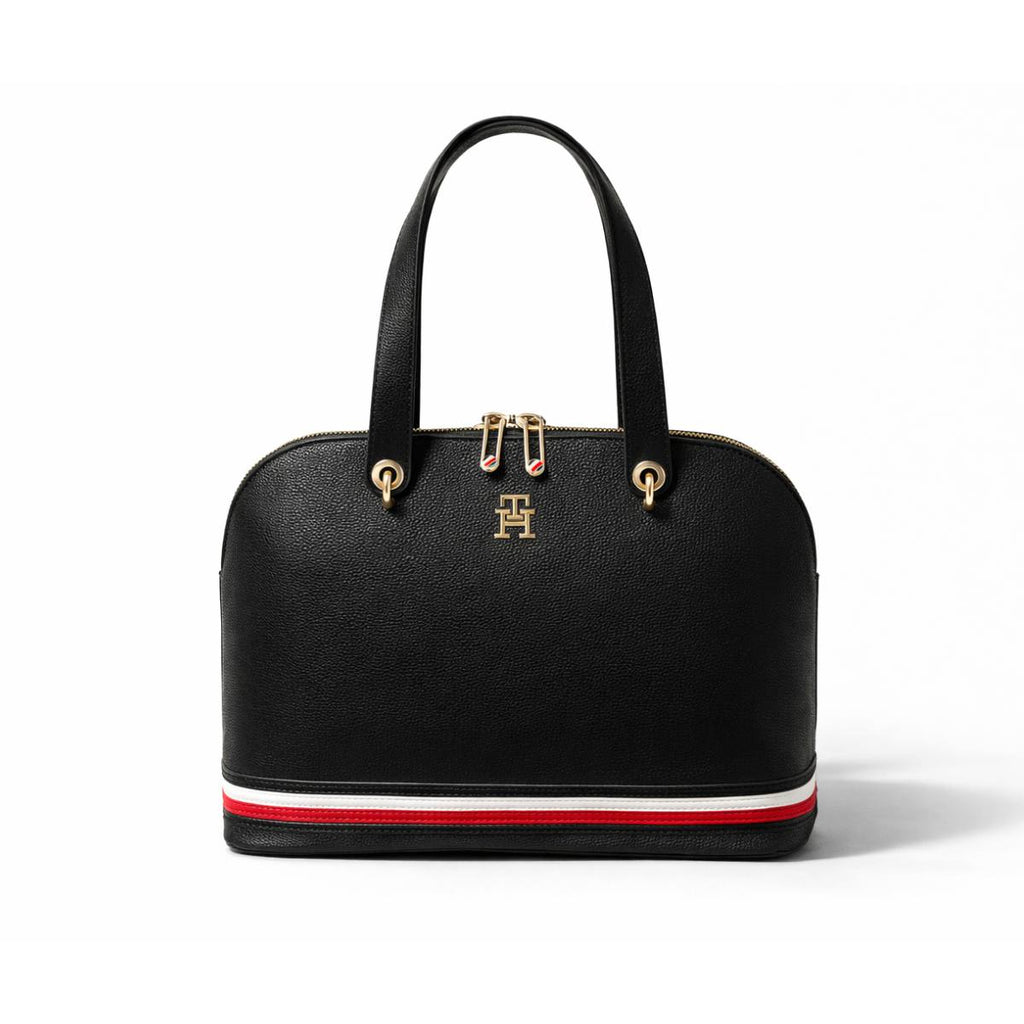 Tommy Hilfiger Signature Dome Satchel Bag 👜✨