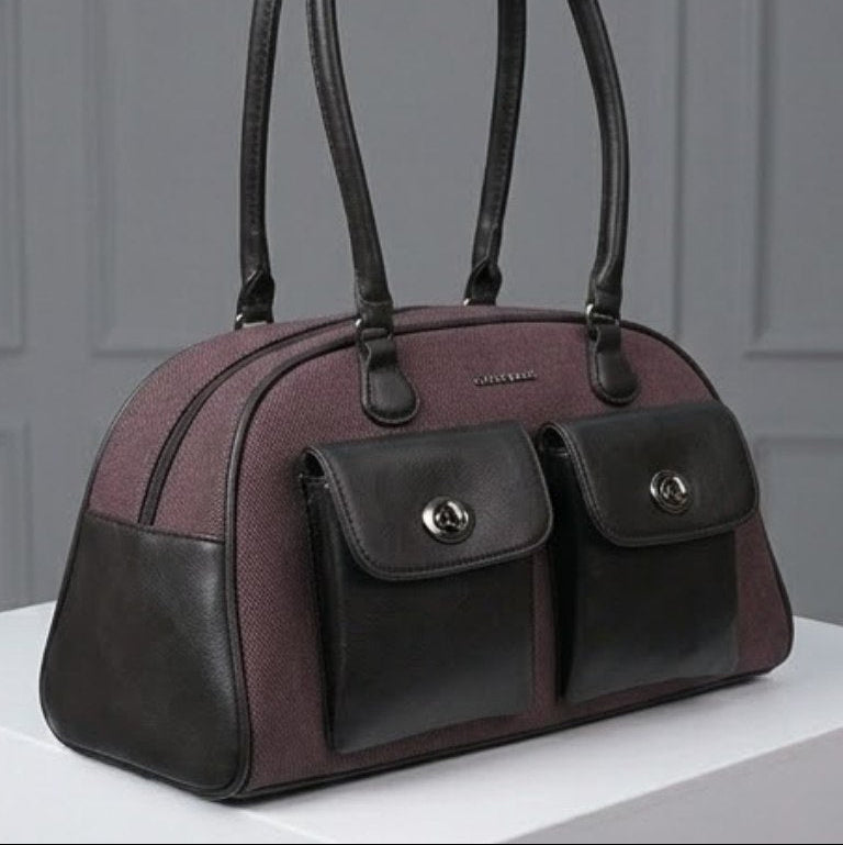 David Jones Multi Pocket Everyday Shoulder Bag