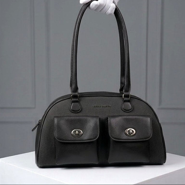 David Jones Multi Pocket Everyday Shoulder Bag