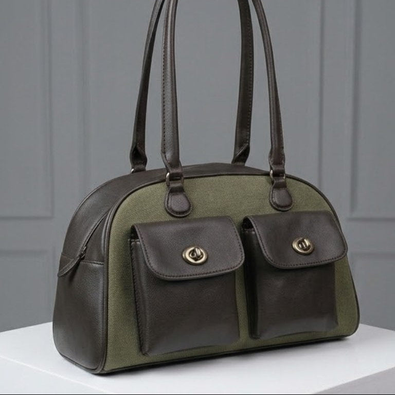 David Jones Multi Pocket Everyday Shoulder Bag