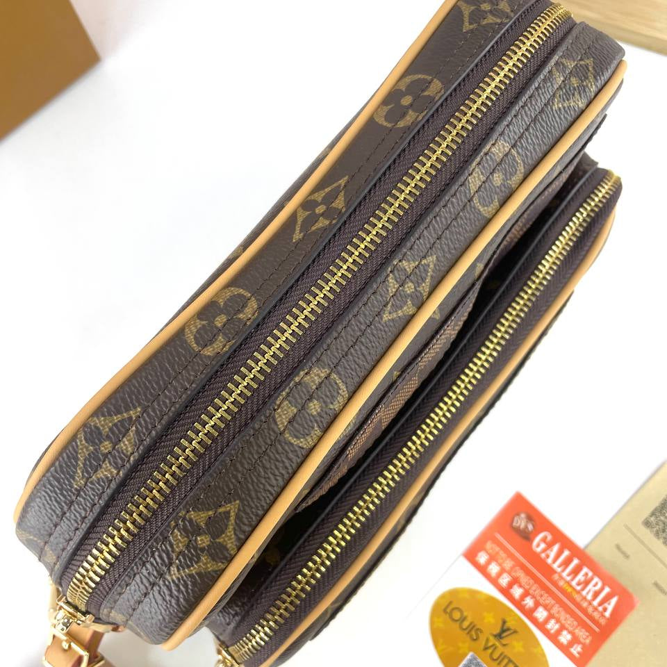 Louis Vuitton Monogram and Damier Pattern Hybrid Bag