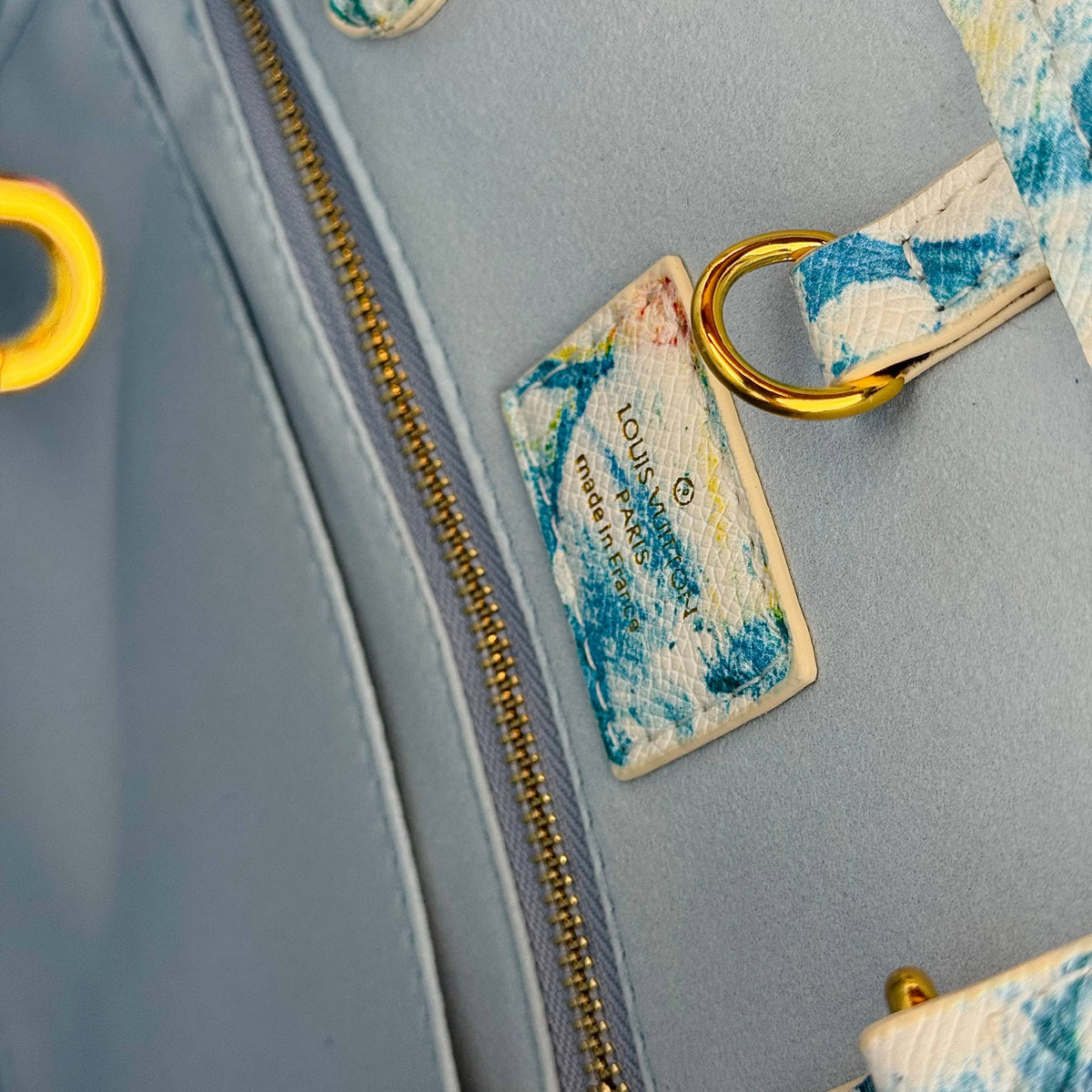 Louis Vuitton Multicolor Monogram Tote with Gold Hardware