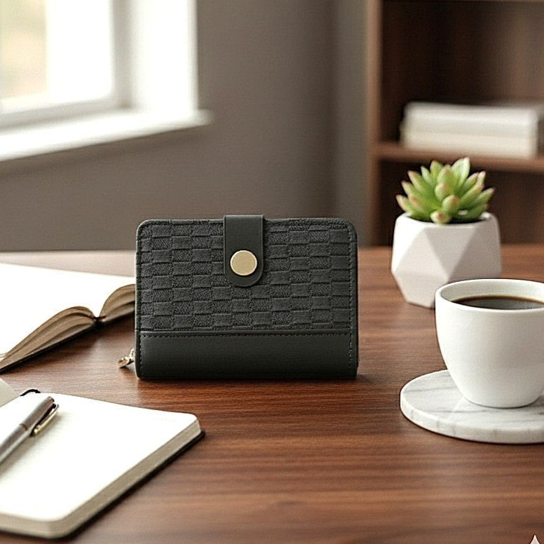 Classic Bi-Fold Wallet 🤎🖤💖