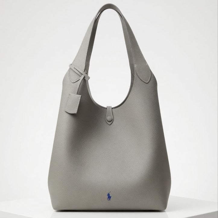 Gray Polo Bag Master Copy with Internal Wallet 💼🩶