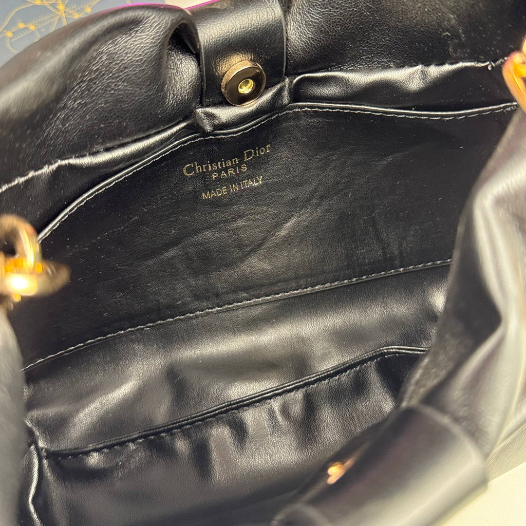 Dior Red Bow Detail Chain Bag with Gold Hardware 🎀✨