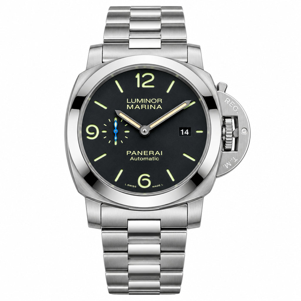 Luminor Panerai Automatic Stainless Steel Bracelet Watch