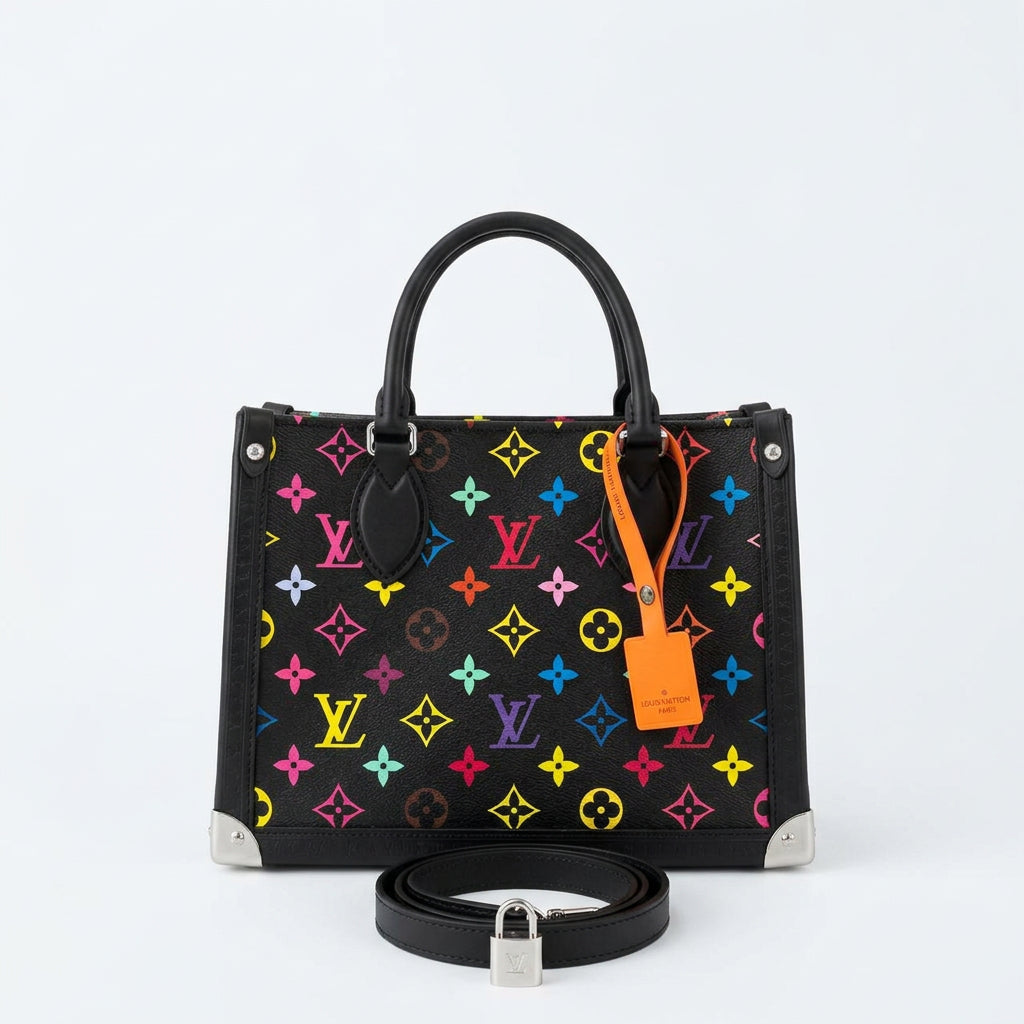 Multicolor Monogram Chic Carryall Handbag