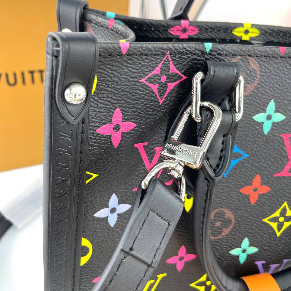 Multicolor Monogram Chic Carryall Handbag