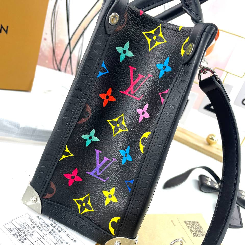 Multicolor Monogram Chic Carryall Handbag