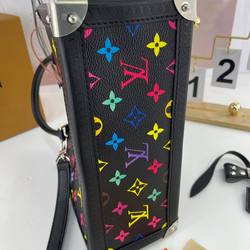 Multicolor Monogram Chic Carryall Handbag