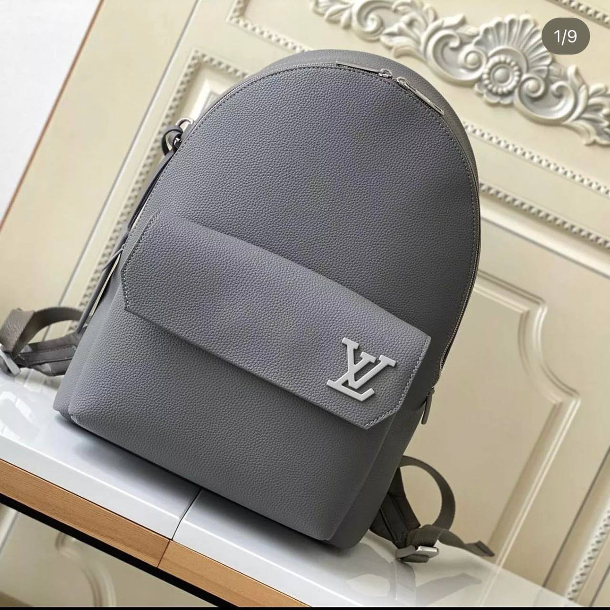 Modern Grey Structured Designer Style Backpack