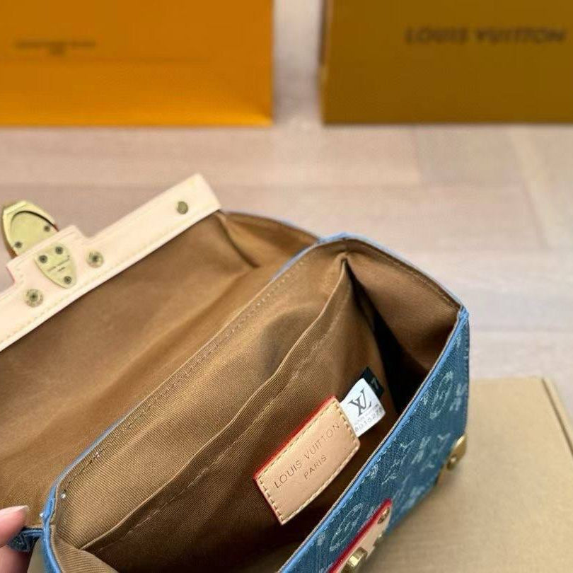 Louis Vuitton Petite Malle Monogram Trunk Bag ✨👜
