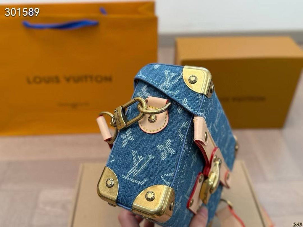 Louis Vuitton Petite Malle Monogram Trunk Bag ✨👜
