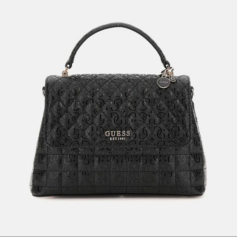 GUESS Beige & Black Bag: Chic Everyday Style 👜🖤