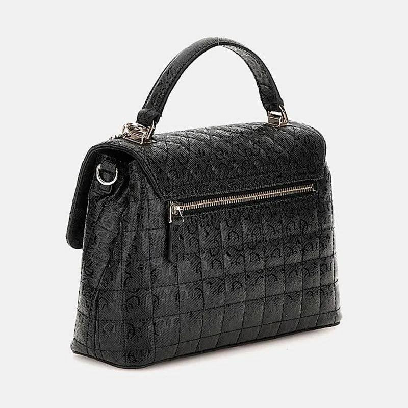 GUESS Beige & Black Bag: Chic Everyday Style 👜🖤