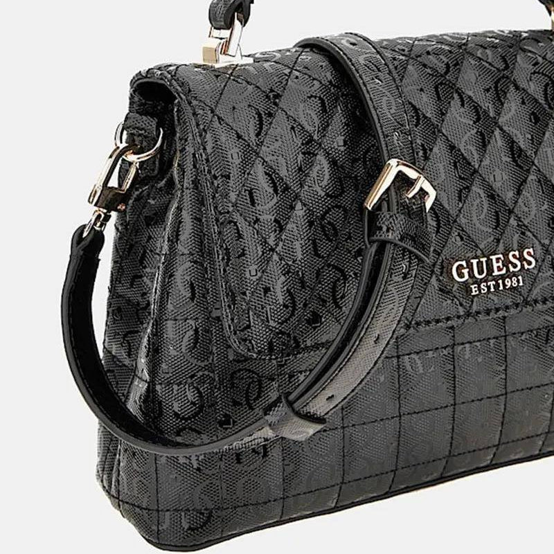 GUESS Beige & Black Bag: Chic Everyday Style 👜🖤