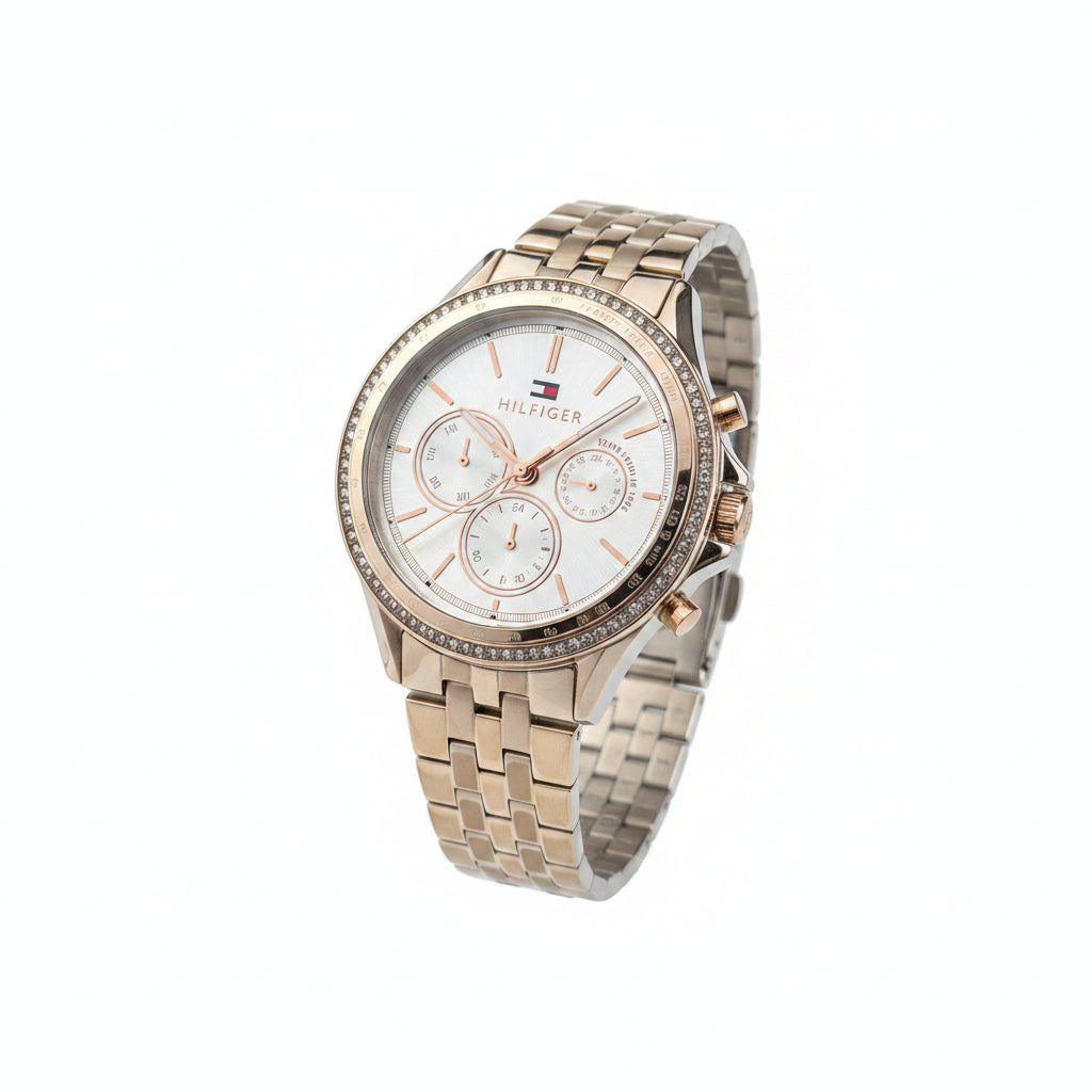 Tommy Hilfiger Two-Tone Watch ⌚✨ Gold & Silver