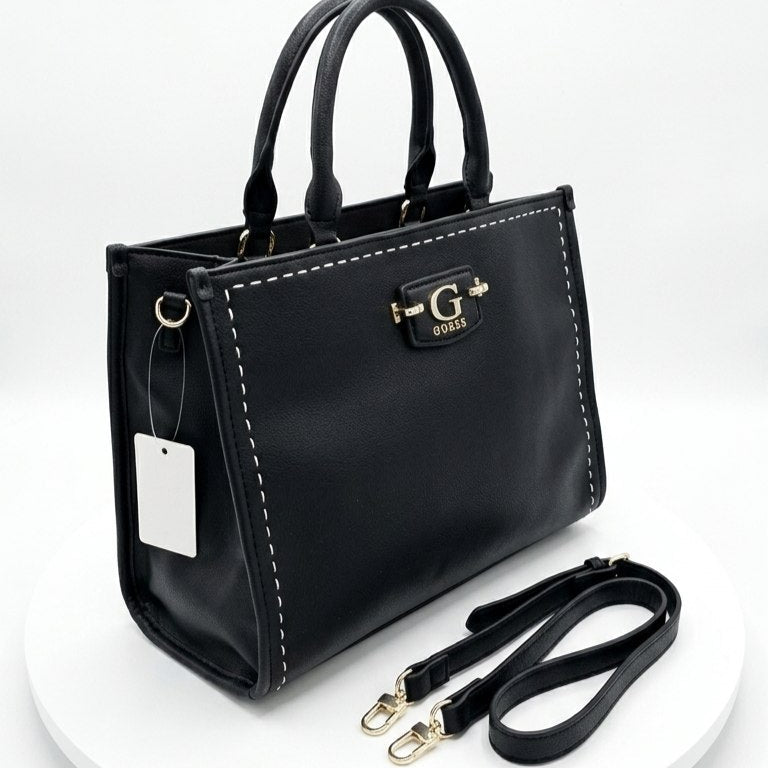 Guess Black Leather Bag 🖤 Luxe 'A ONE' Design