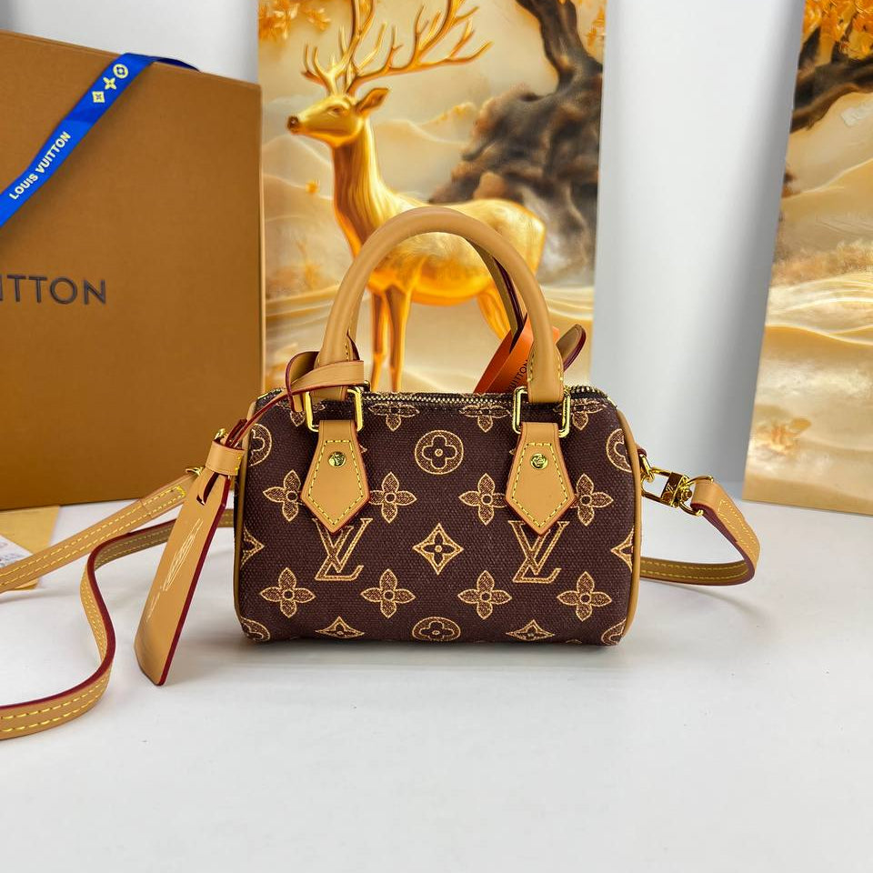 Louis Vuitton Mini Monogram Canvas Bag in Pink 🌸✨