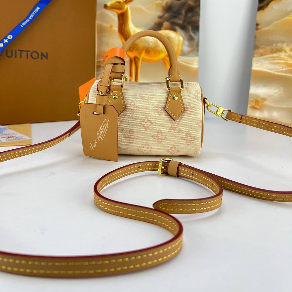 Louis Vuitton Mini Monogram Canvas Bag in Pink 🌸✨