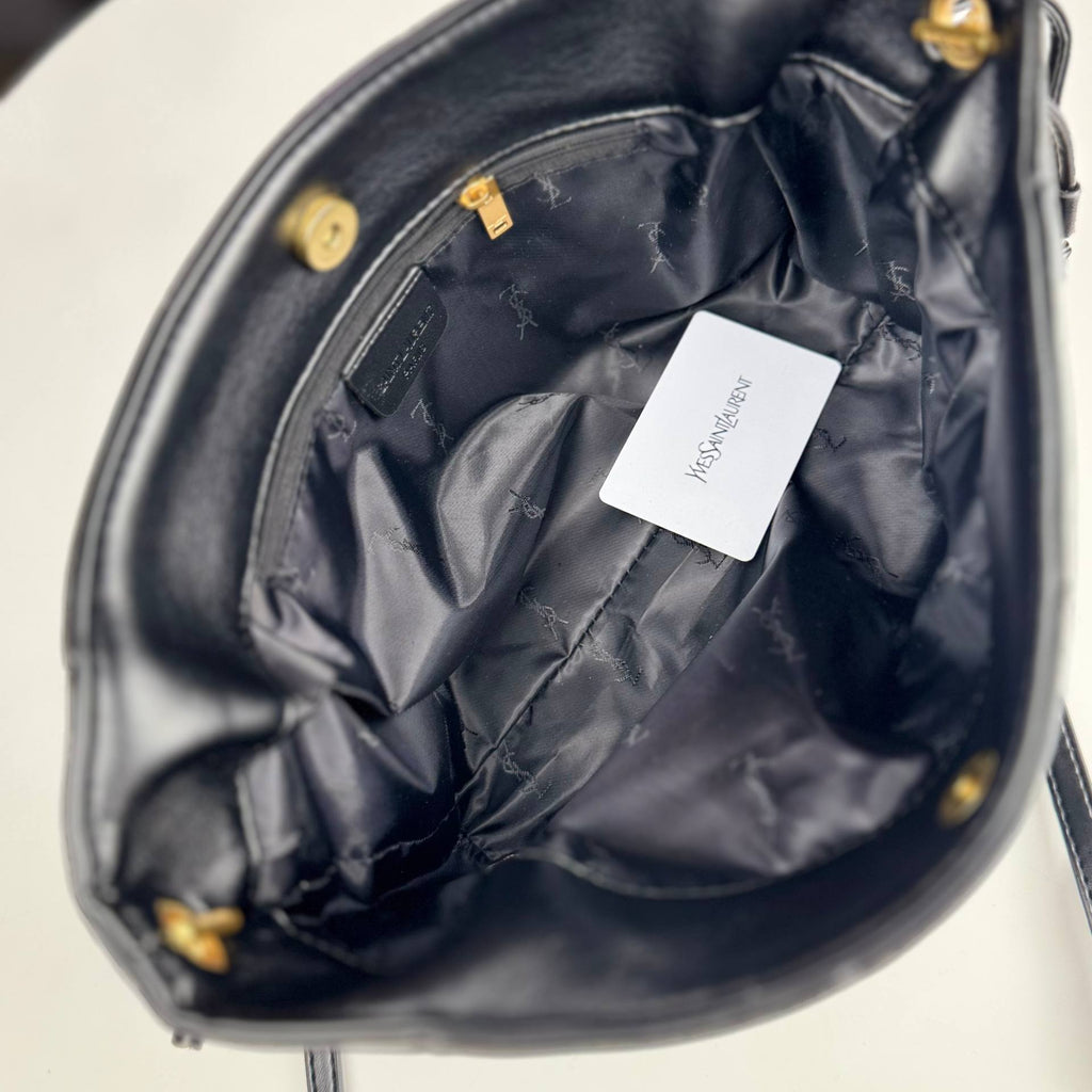 Saint Laurent Quilted Shoulder Bag with Gold-Tone Hardware 👜✨