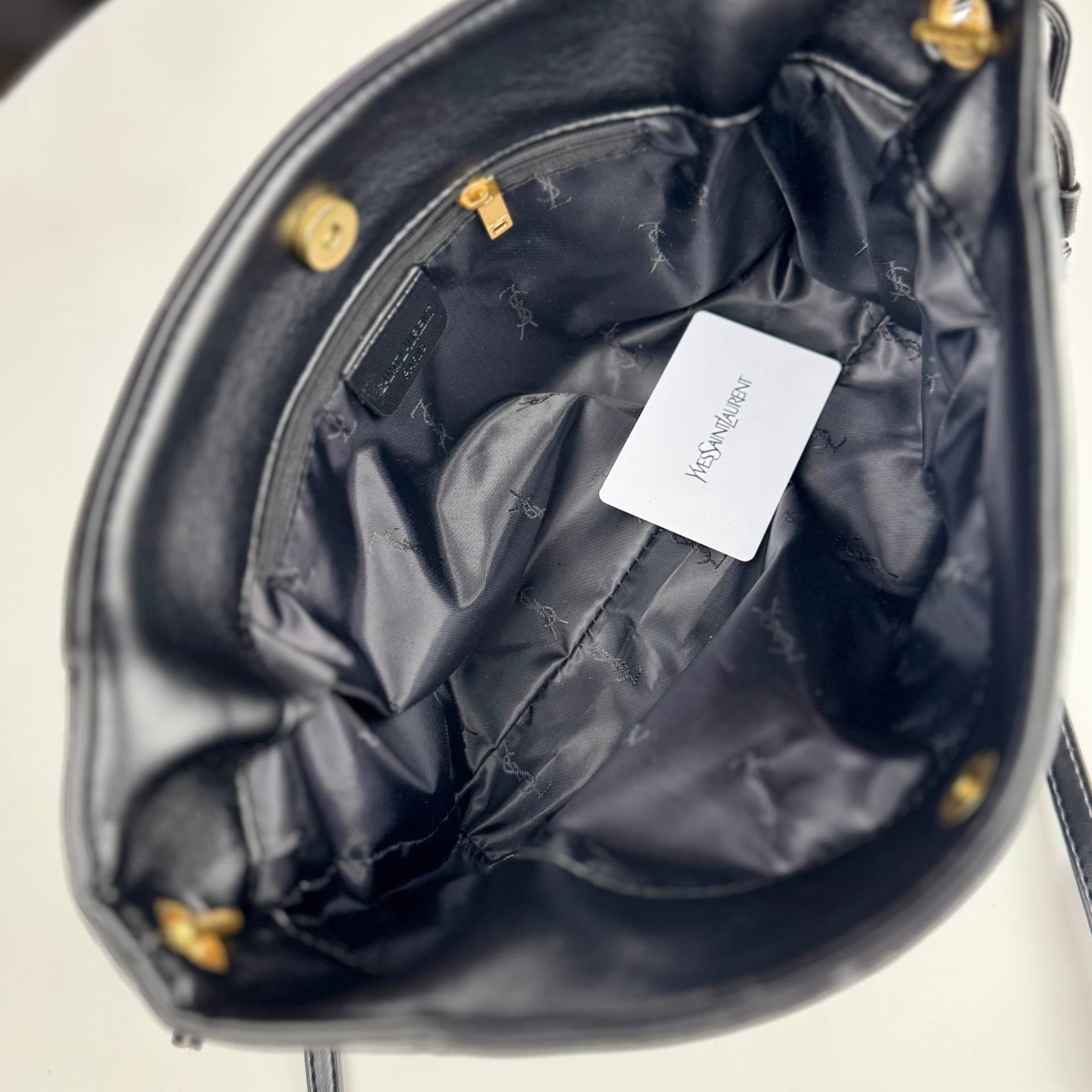 Saint Laurent Quilted Shoulder Bag with Gold-Tone Hardware 👜✨